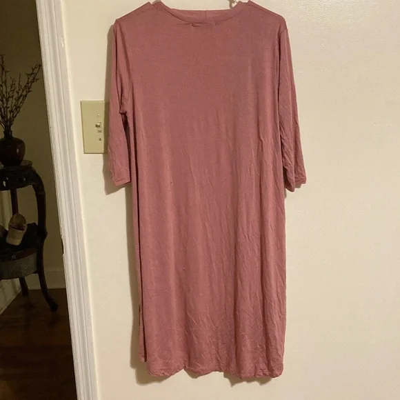 New Lovely Souls size M women’s Pink Open Front Cardigan - Picture 5 of 5